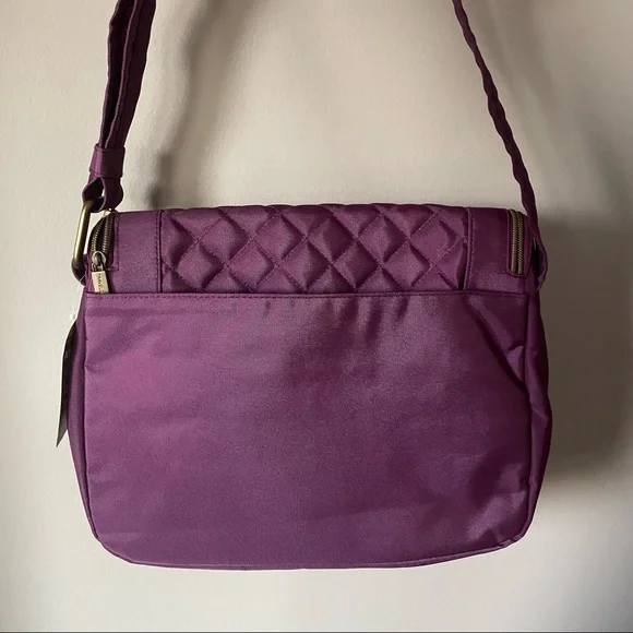 Travelon Purple Anti-Theft Bag and Wallet Set - Picture 3 of 10